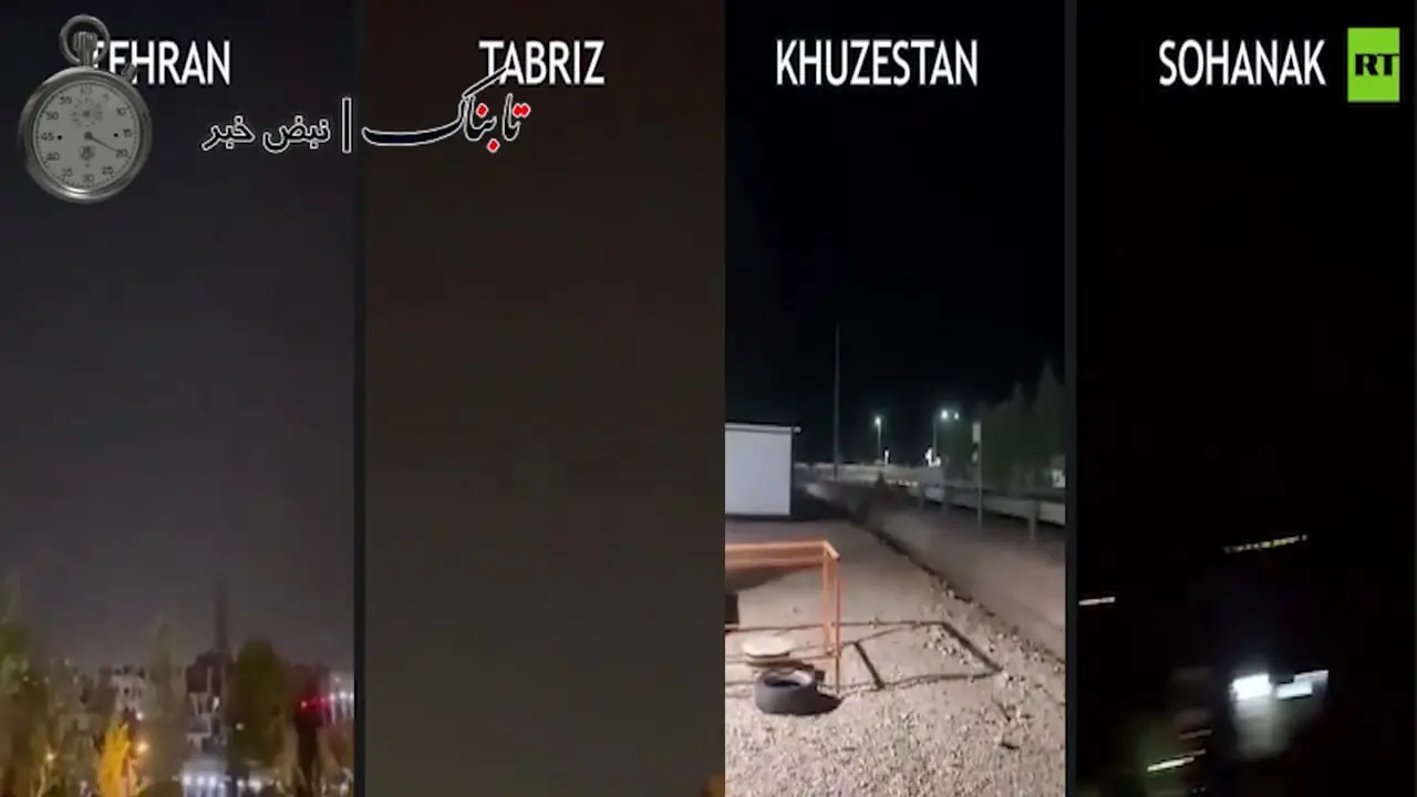 ویدیوی تازه از فعالیت پدافند هوایی ایران در چهار استان